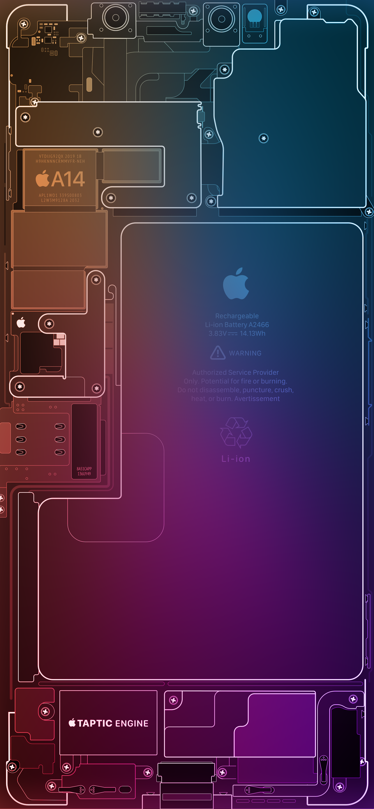 Iphone 12 schematic Wallpapers